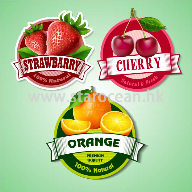 水果标签印刷