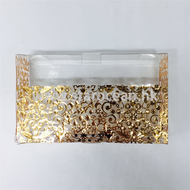 Gold stamping folding box